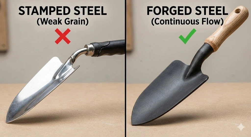 Comparison of trowel types and quality